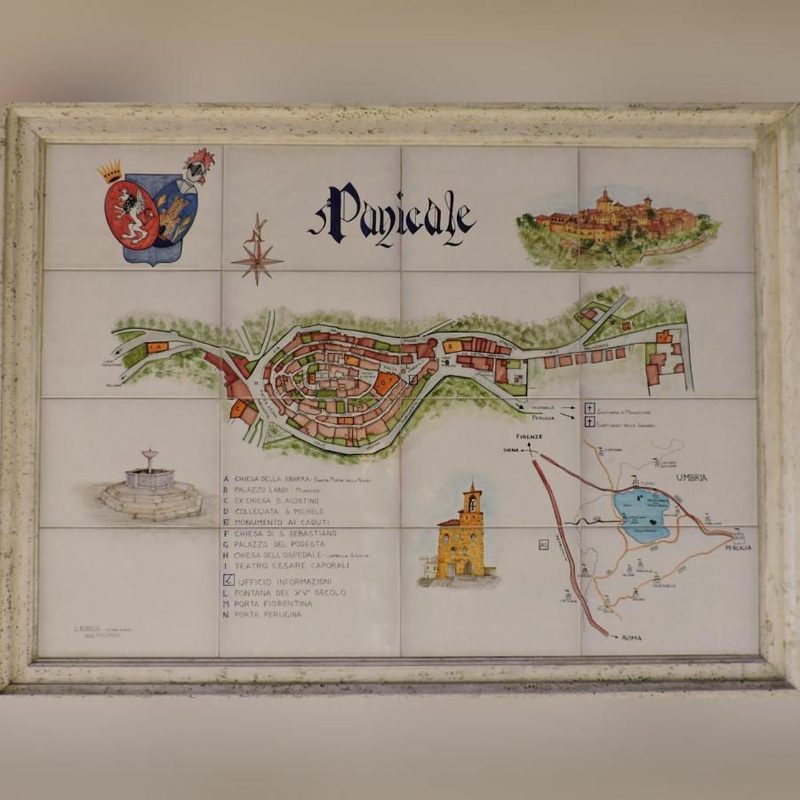Boutique Hotel Masolino Panicale Buitenkant foto